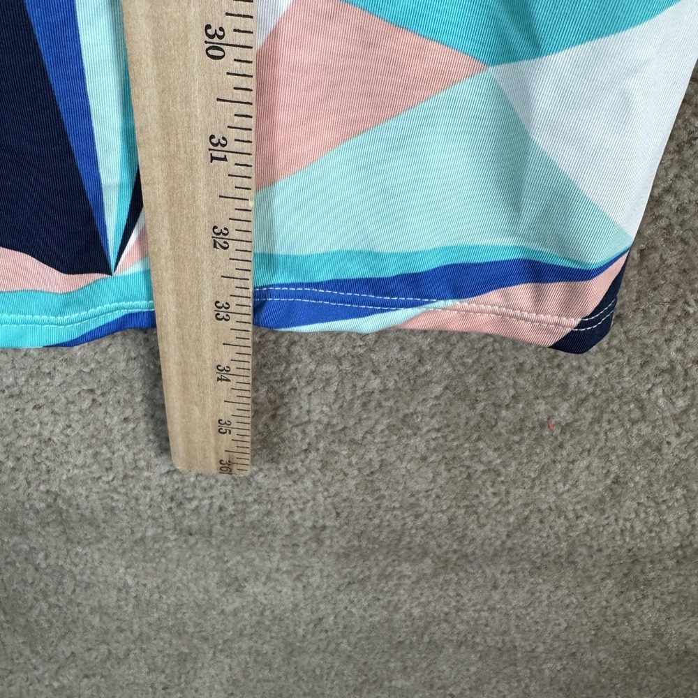 Carve Designs Swimdress Womens Small Multicolor Geometric Racerback Swim Dress - Picture 3 of 9